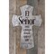 Dexsa El Señor Está Contigo - The Lord is with you - Inspirational Saying in Spanish 6x9 Wood Plaque with Easel and Wall Hanger